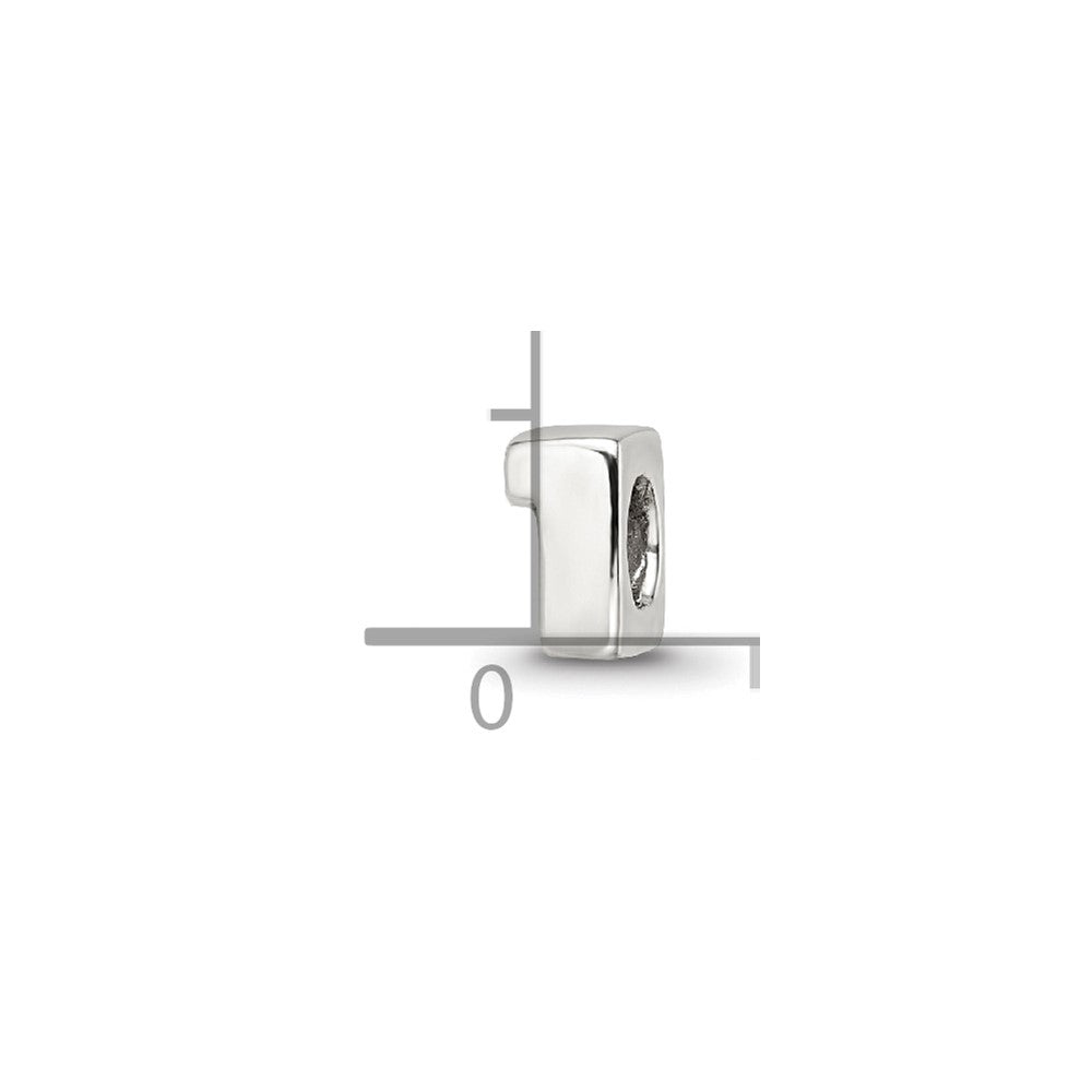 Sterlingsilber Reflections Kinder Zahl 1 Perle