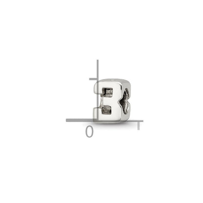 Sterlingsilber Reflections Kinder Zahl 3 Perle