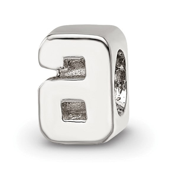 Sterlingsilber Reflections Kinder Zahl 6 Perle