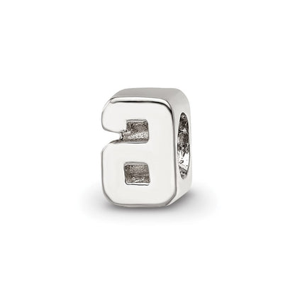 Sterlingsilber Reflections Kinder Zahl 6 Perle
