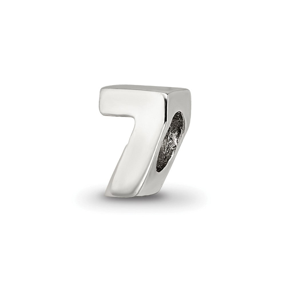 Sterlingsilber Reflections Kinder Zahl 7 Perle