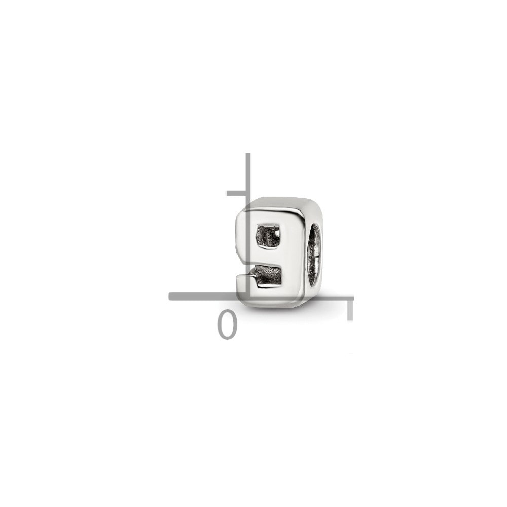 Sterlingsilber Reflections Kinder Zahl 9 Perle