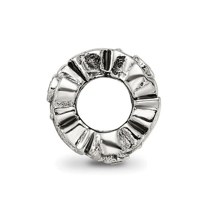 Sterlingsilber Reflections Schmetterling mit Zirkonia Bali Perle