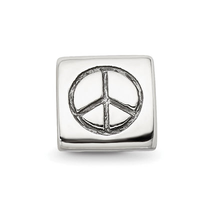 Sterlingsilber Reflections Frieden, Smiley Face & Herz Trilogy Perle