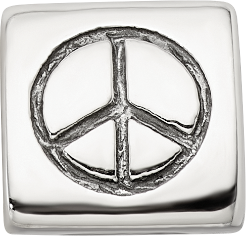 Sterlingsilber Reflections Frieden, Smiley Face & Herz Trilogy Perle
