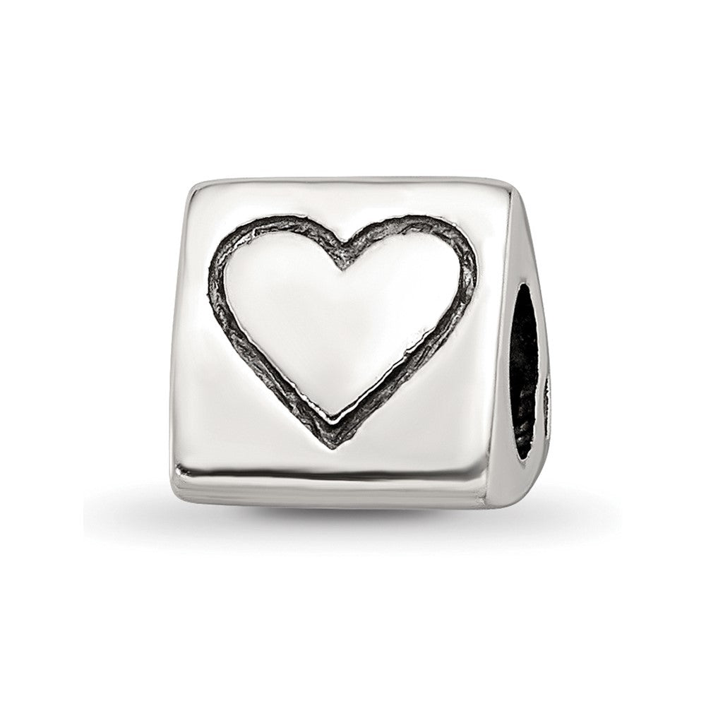 Sterlingsilber Reflections Frieden, Smiley Face & Herz Trilogy Perle