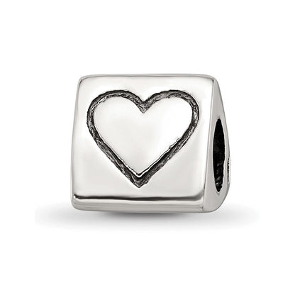 Sterlingsilber Reflections Frieden, Smiley Face & Herz Trilogy Perle