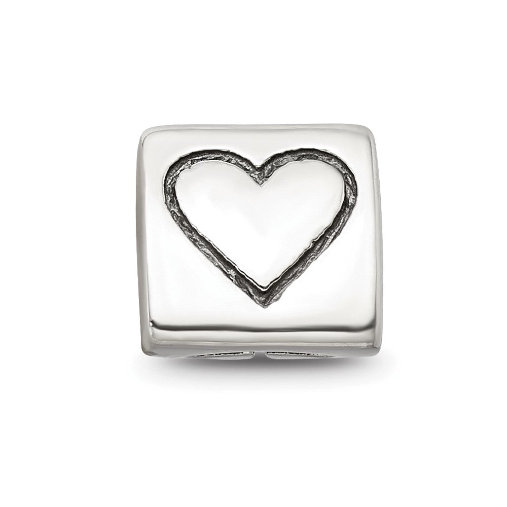 Sterlingsilber Reflections Frieden, Smiley Face & Herz Trilogy Perle