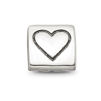 Sterlingsilber Reflections Frieden, Smiley Face & Herz Trilogy Perle