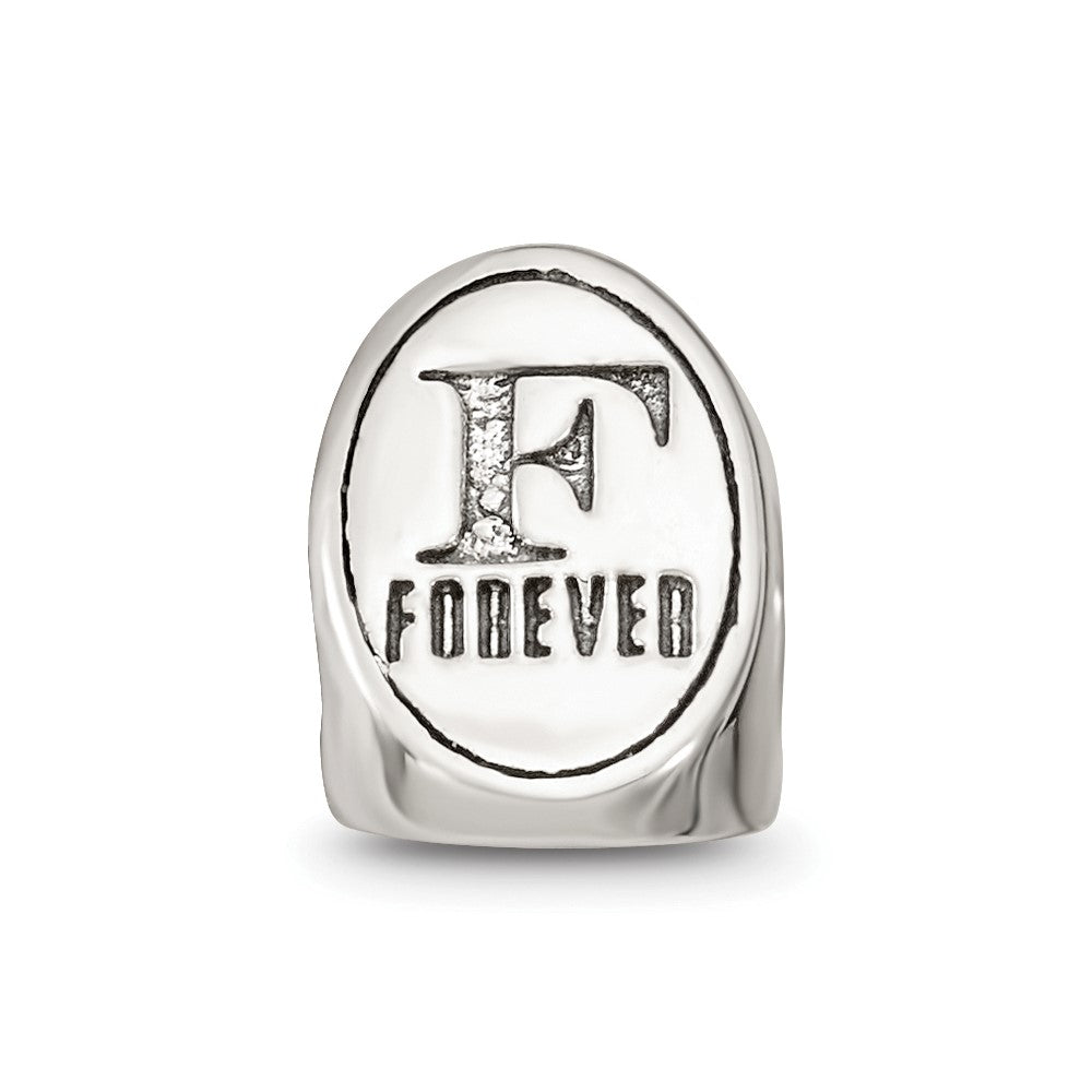 Sterlingsilber Reflections Beste Freund Trilogy Oval Perle