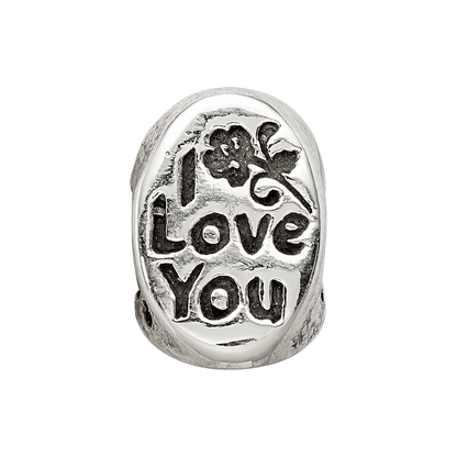 Sterlingsilber Reflections #1 Mama Trilogy Oval Perle