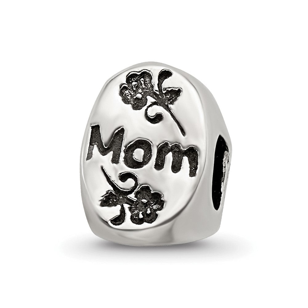 Sterlingsilber Reflections #1 Mama Trilogy Oval Perle