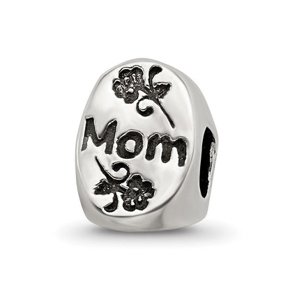 Sterlingsilber Reflections #1 Mama Trilogy Oval Perle