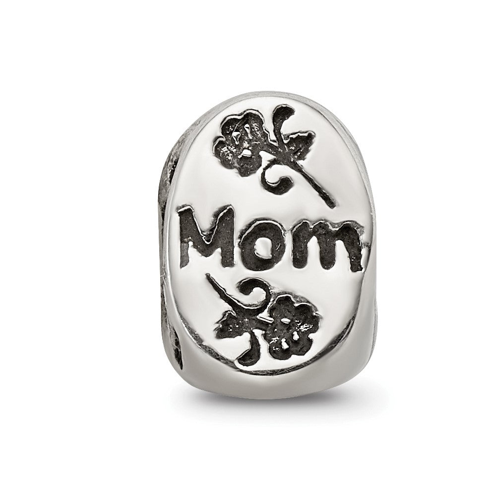 Sterlingsilber Reflections #1 Mama Trilogy Oval Perle