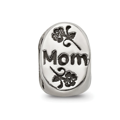Sterlingsilber Reflections #1 Mama Trilogy Oval Perle