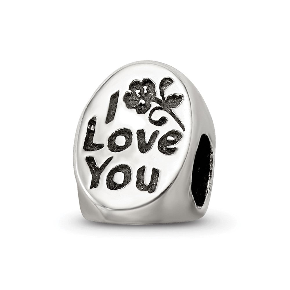 Sterlingsilber Reflections #1 Mama Trilogy Oval Perle
