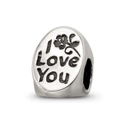 Sterlingsilber Reflections #1 Mama Trilogy Oval Perle