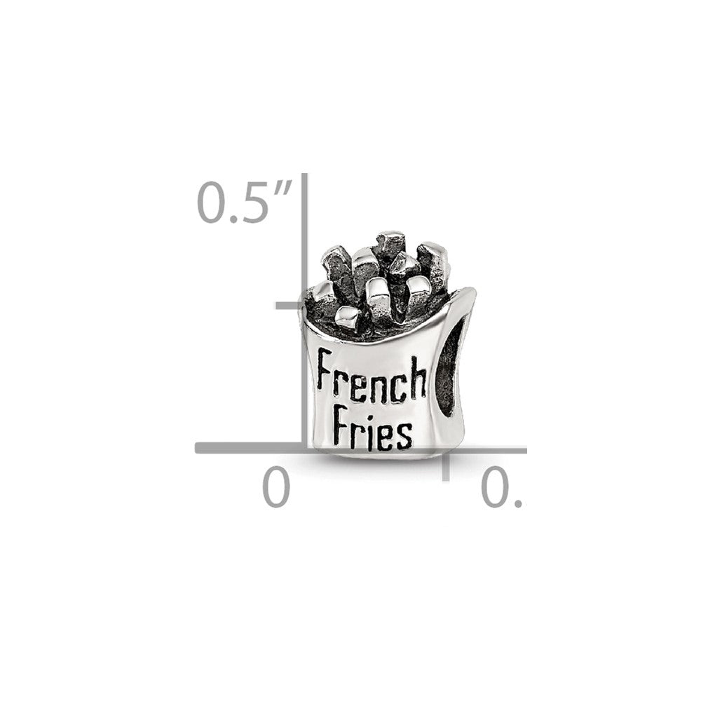 Sterlingsilber Reflections French Fries Perle