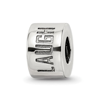 Sterlingsilber Reflections Leben Lachen Liebe Spacer Perle