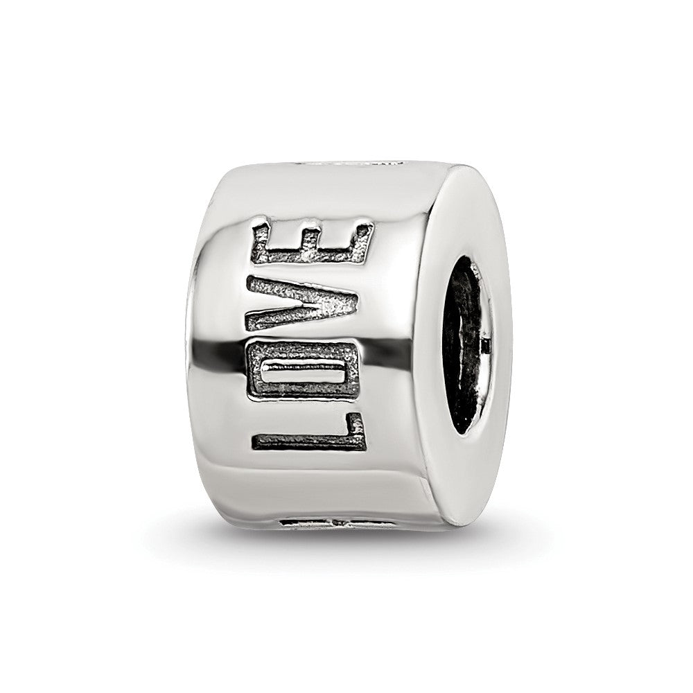 Sterlingsilber Reflections Leben Lachen Liebe Spacer Perle