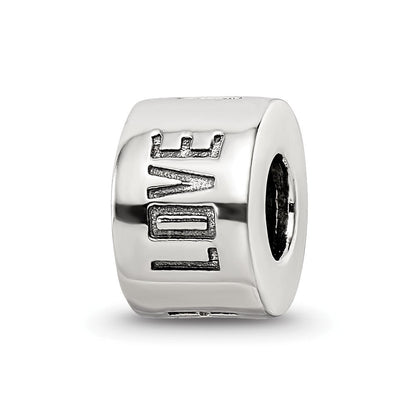 Sterlingsilber Reflections Leben Lachen Liebe Spacer Perle