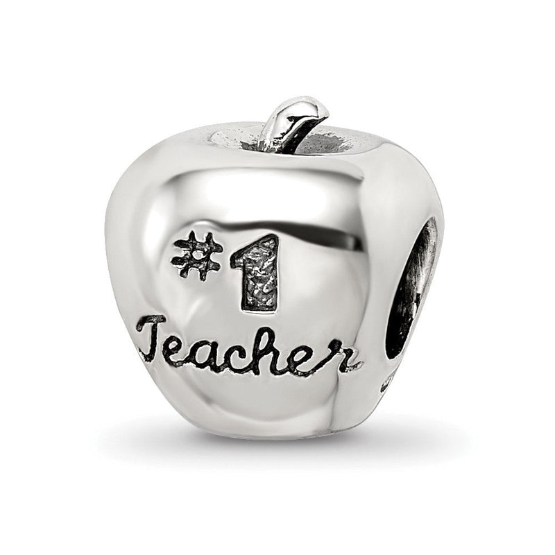 Sterlingsilber Reflections #1 Lehrer auf Apple Perle