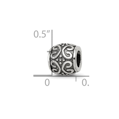 Sterlingsilber Reflections Ranke & Dots Bali Perle