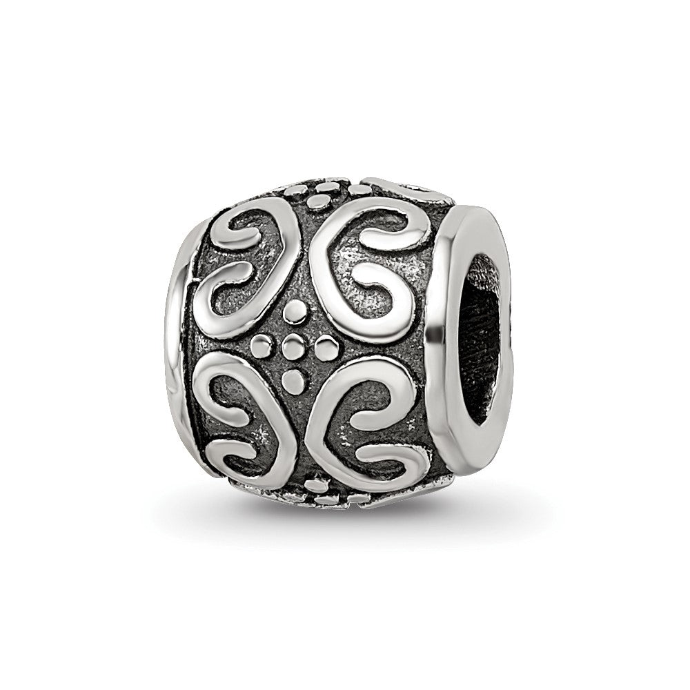 Sterlingsilber Reflections Ranke & Dots Bali Perle