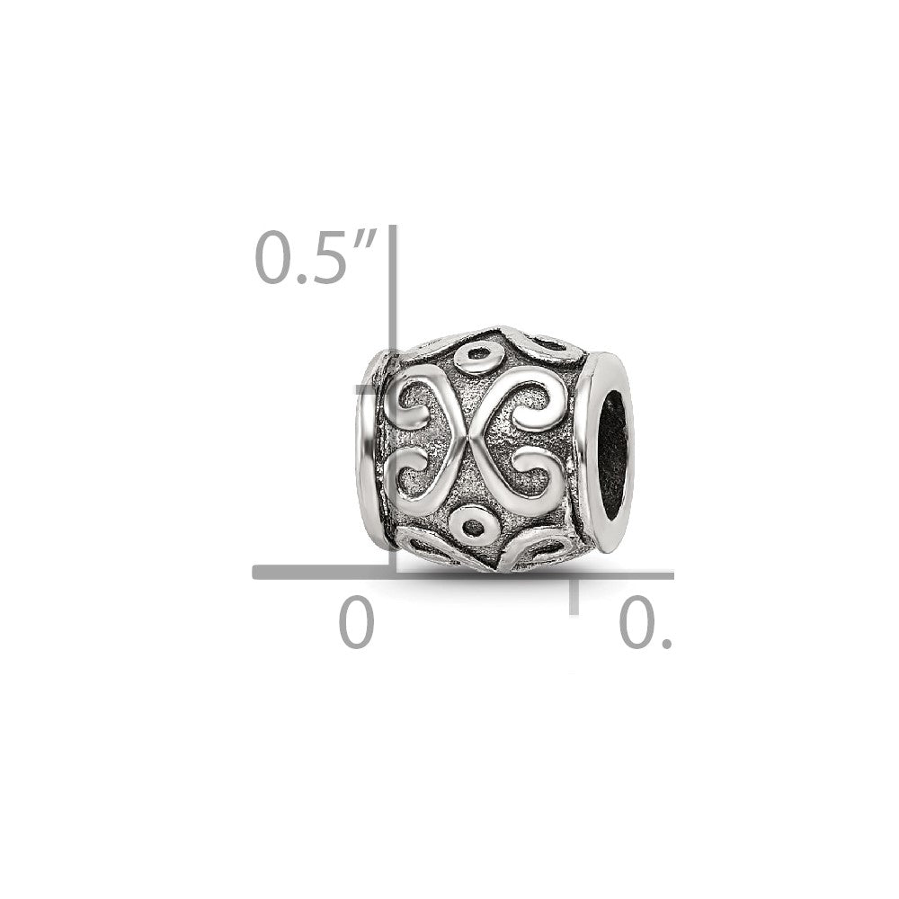 Sterlingsilber Reflections Ranke Bali Perle