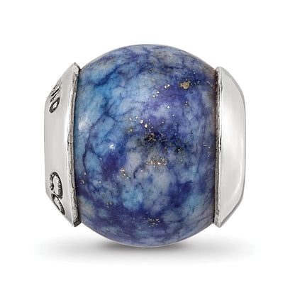 Sterlingsilber Reflections Lapis Stein Perle