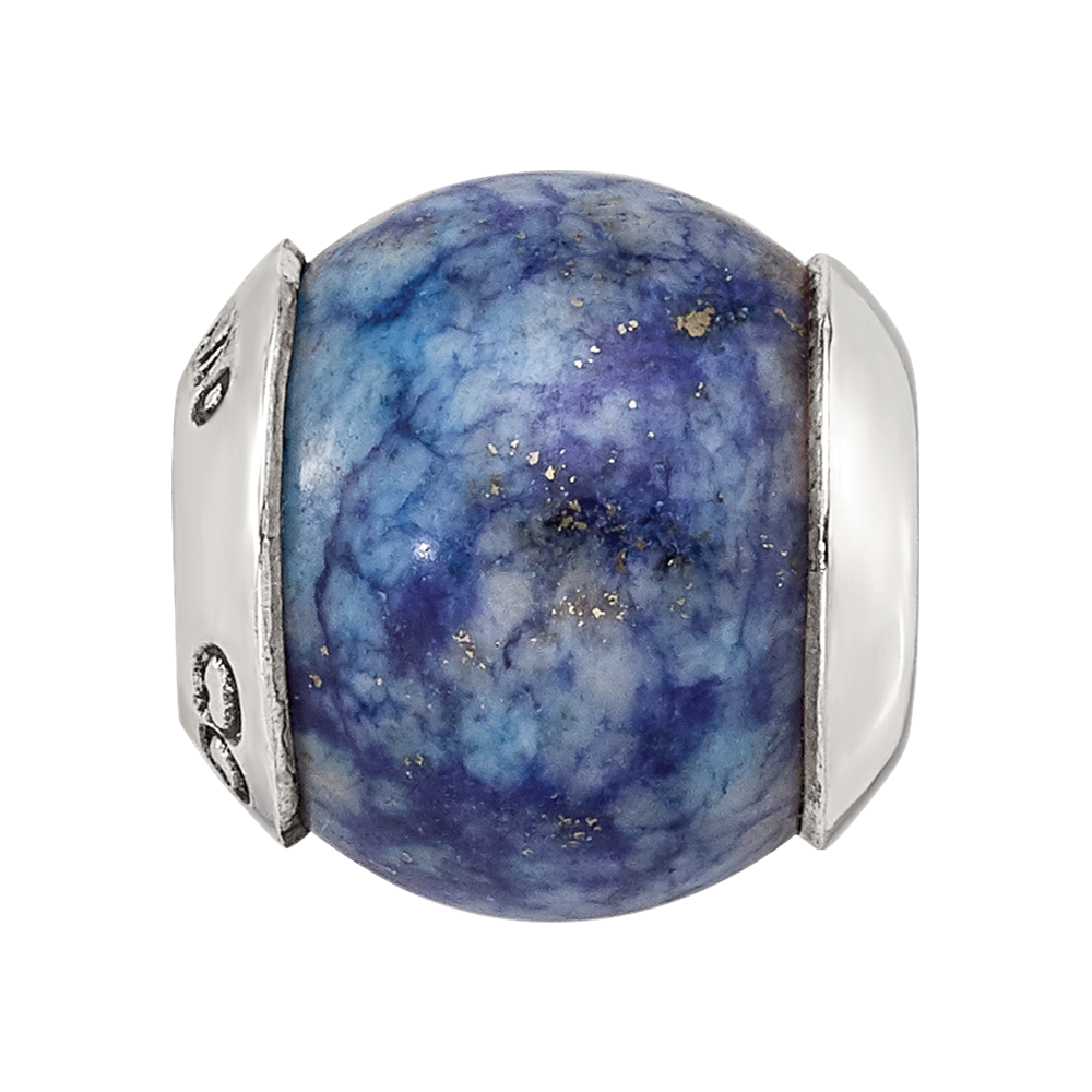 Sterlingsilber Reflections Lapis Stein Perle
