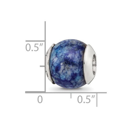 Sterlingsilber Reflections Lapis Stein Perle