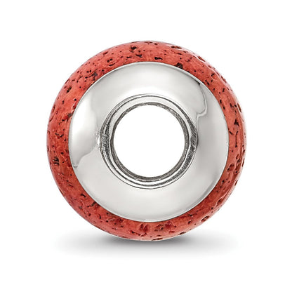 Sterlingsilber Reflections Coral Stein Perle