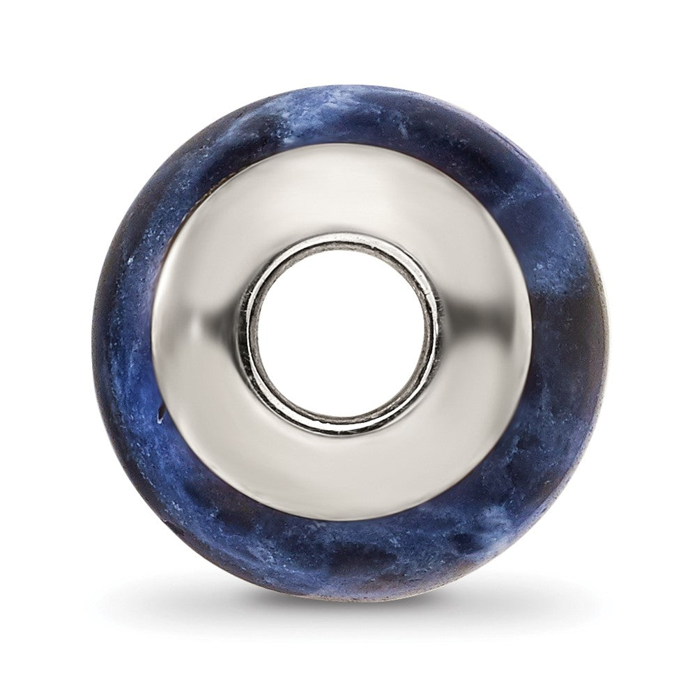 Sterlingsilber Reflections Sodalite Stein Perle