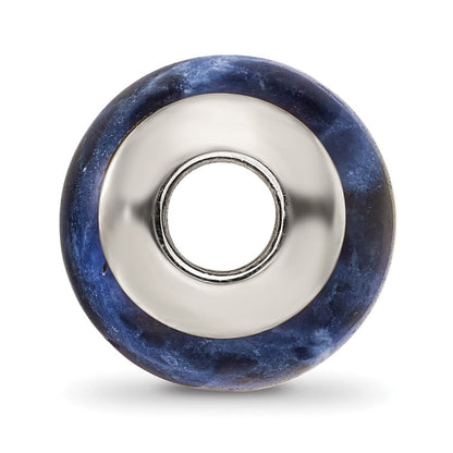 Sterlingsilber Reflections Sodalite Stein Perle