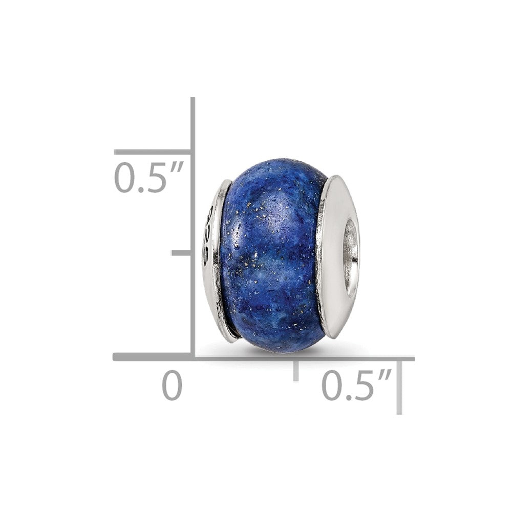 Sterlingsilber Reflections Lapis Stein Perle