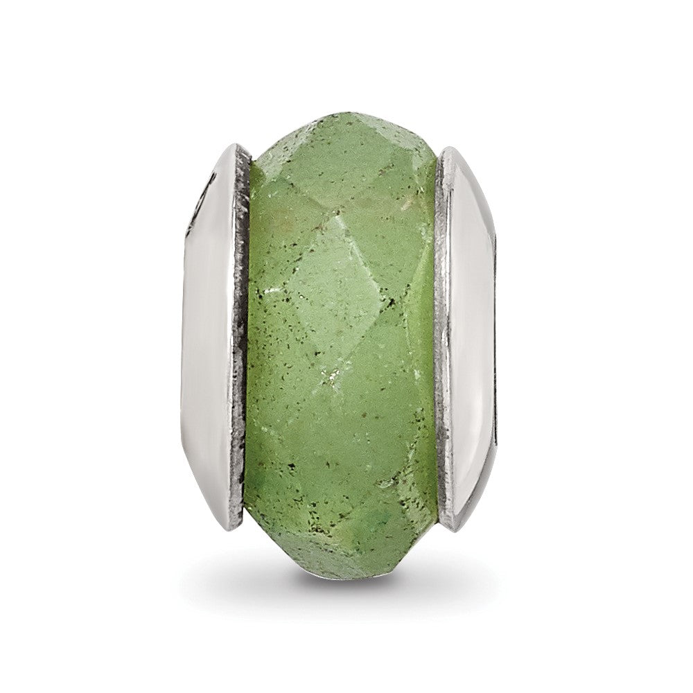 Sterlingsilber Reflections Aventurine Stein Perle