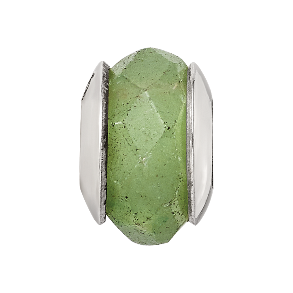 Sterlingsilber Reflections Aventurine Stein Perle