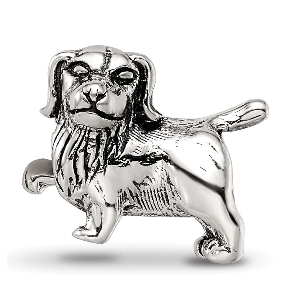 Sterlingsilber Reflections Golden Retriever Perle