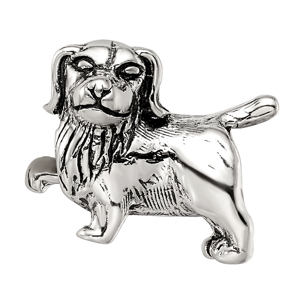 Sterlingsilber Reflections Golden Retriever Perle