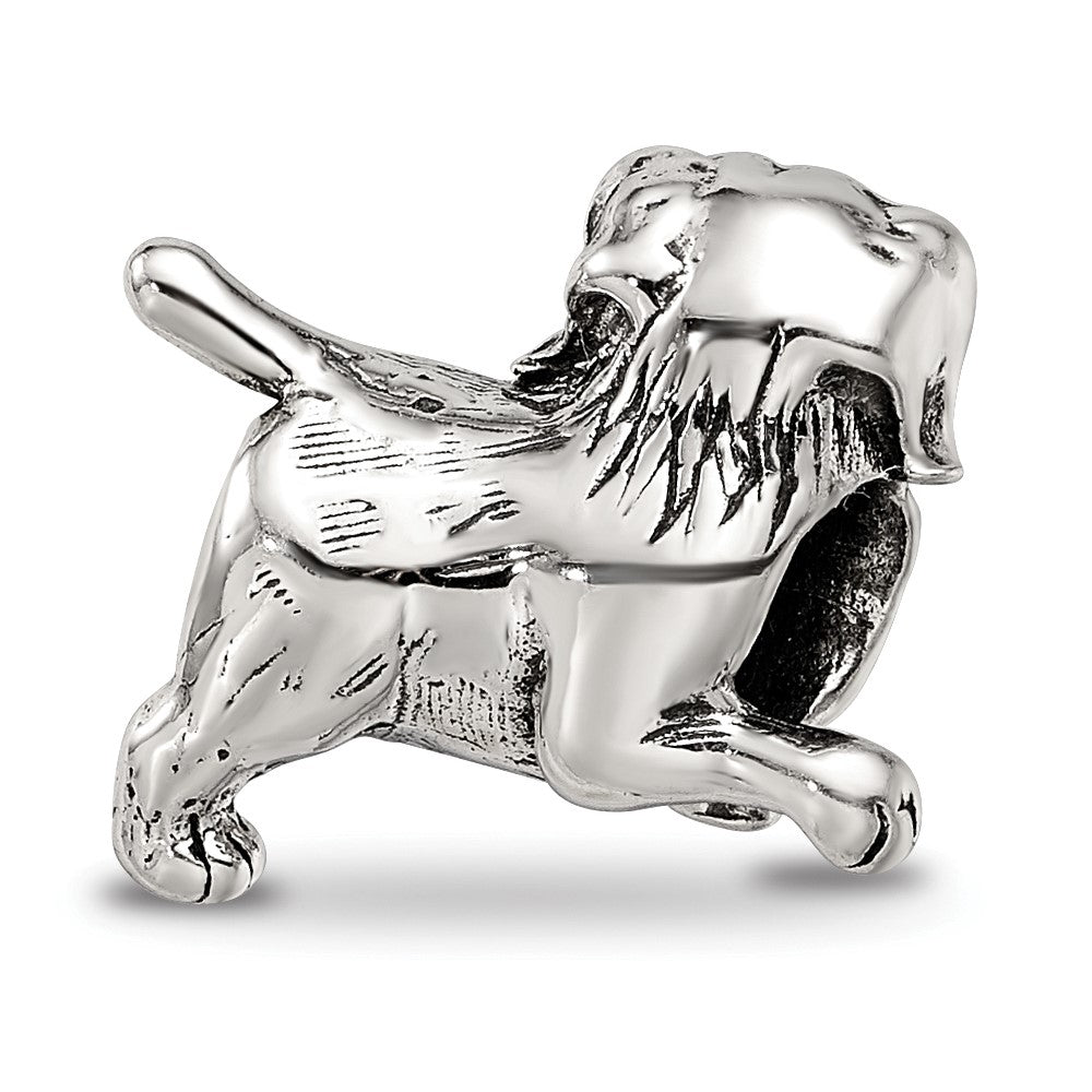 Sterlingsilber Reflections Golden Retriever Perle