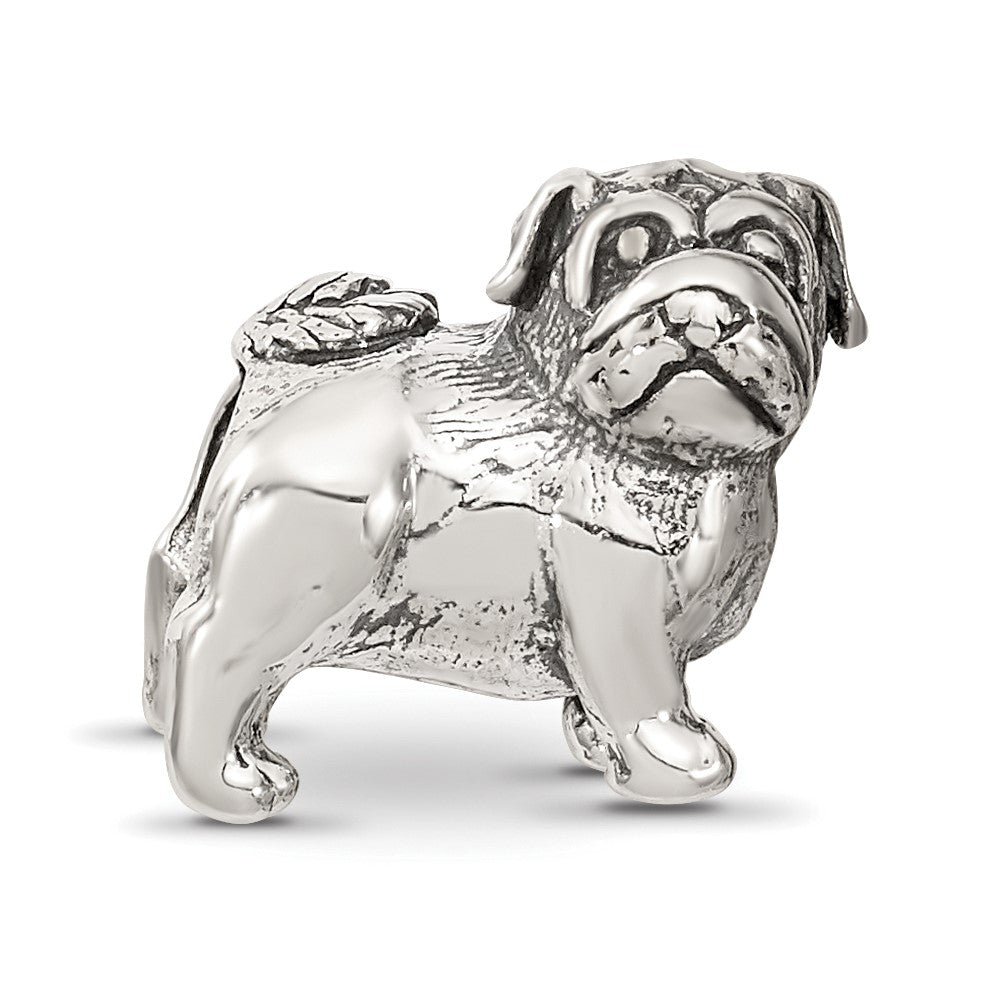 Sterlingsilber Reflections Pug Perle