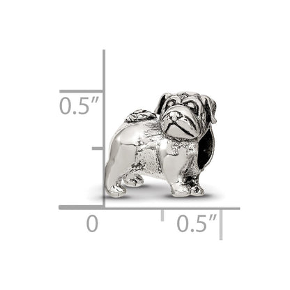 Sterlingsilber Reflections Pug Perle