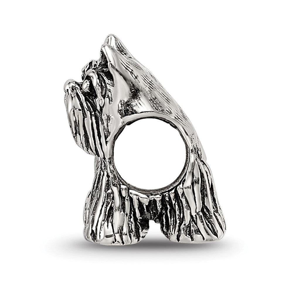 Sterlingsilber Reflections Miniature Schnauzer Perle