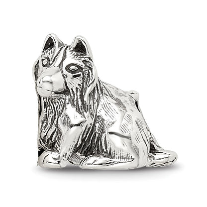 Sterlingsilber Reflections Shetland Sheepdog Perle