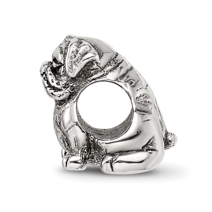 Sterlingsilber Reflections Bulldog Perle