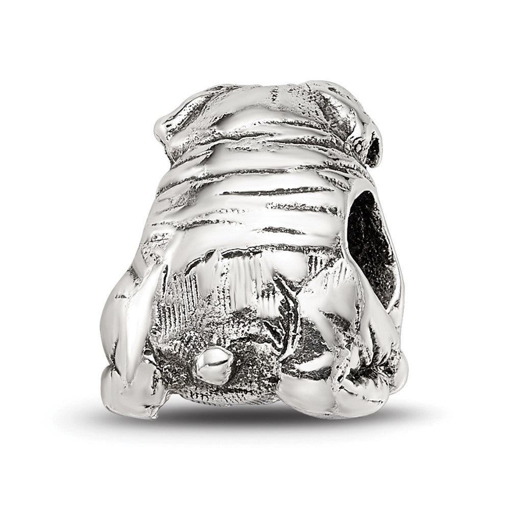 Sterlingsilber Reflections Bulldog Perle
