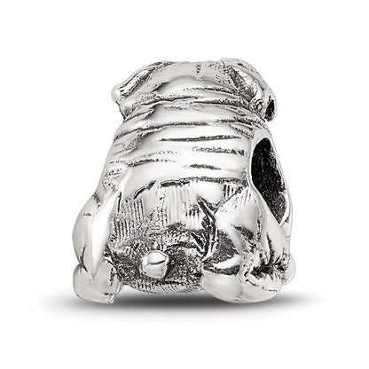 Sterlingsilber Reflections Bulldog Perle