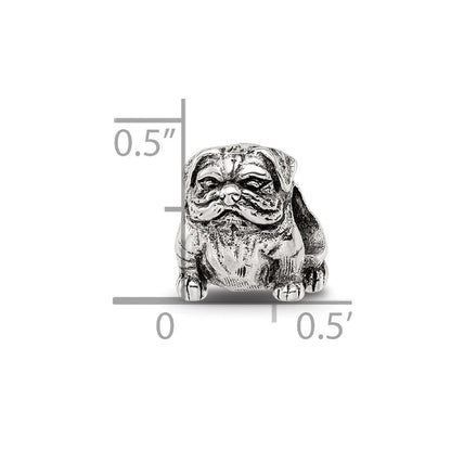 Sterlingsilber Reflections Bulldog Perle