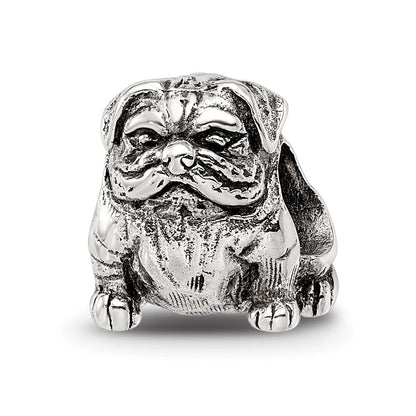 Sterlingsilber Reflections Bulldog Perle